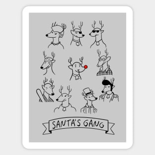 Santa's Gang Sticker